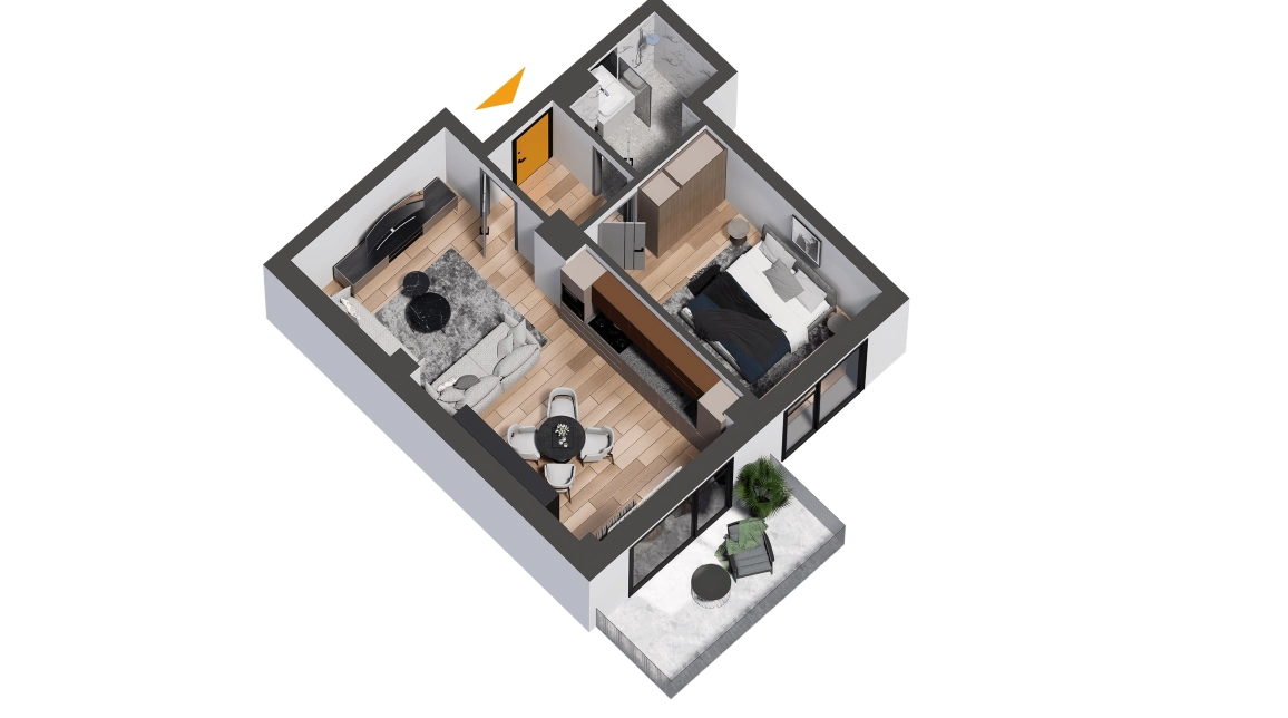Imagine apartament