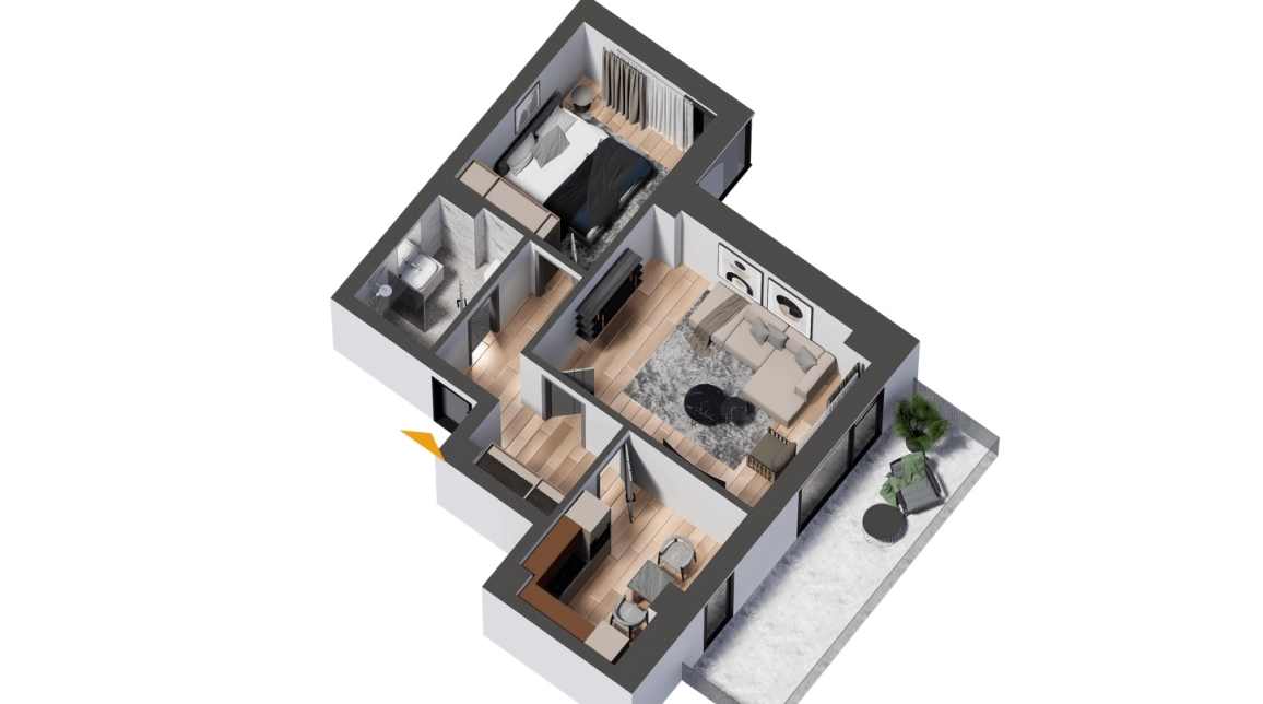 Imagine apartament