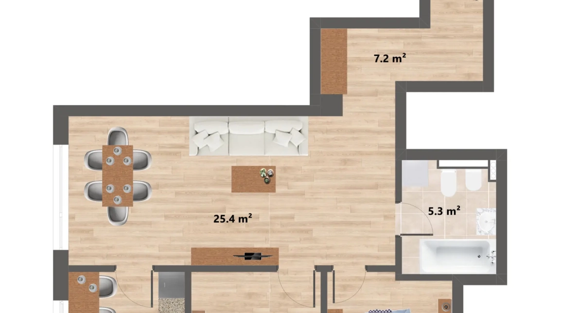 Imagine apartament