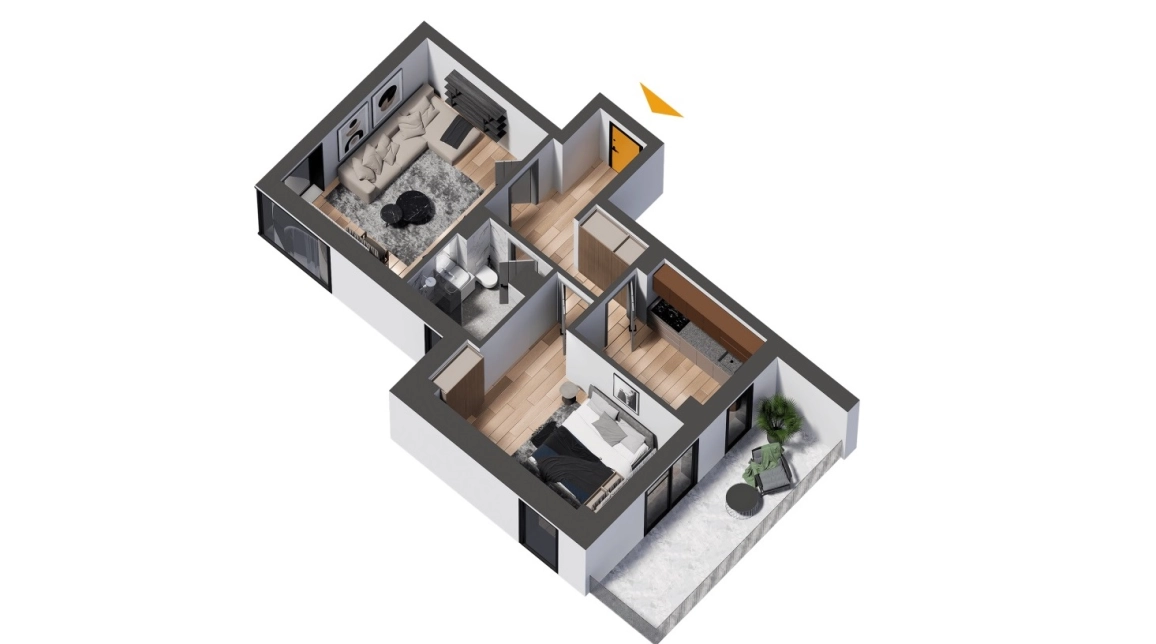 Imagine apartament