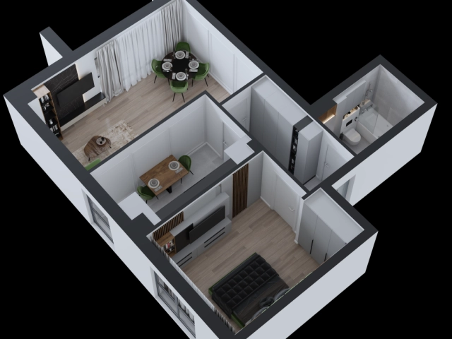 Apartament 2 camere - CUG
