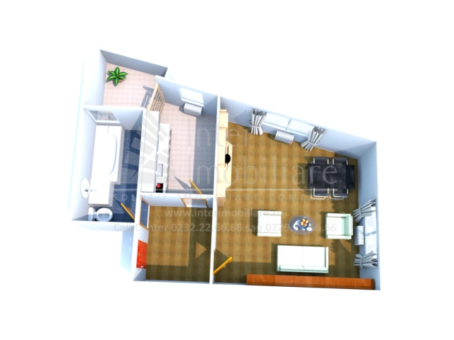 Apartament 1 camere - Nicolina