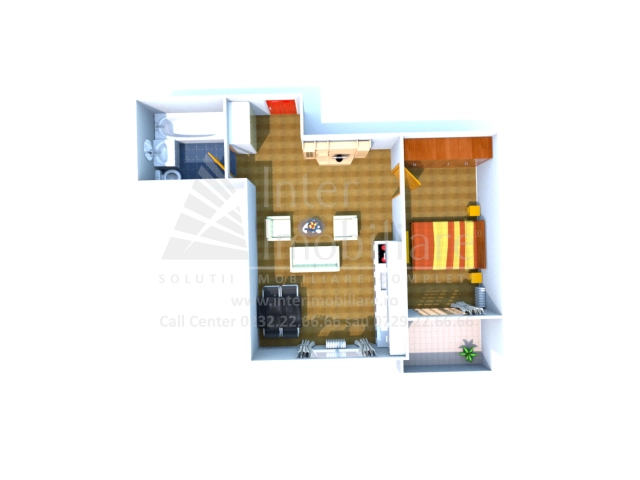 Apartament 2 camere - CUG