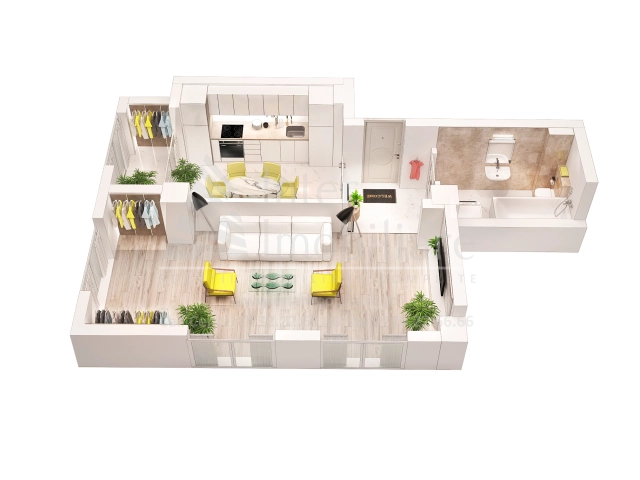 Apartament 1 camere - Frumoasa