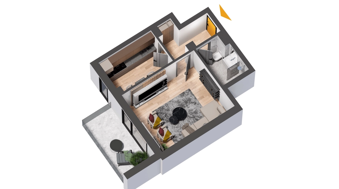 Imagine apartament