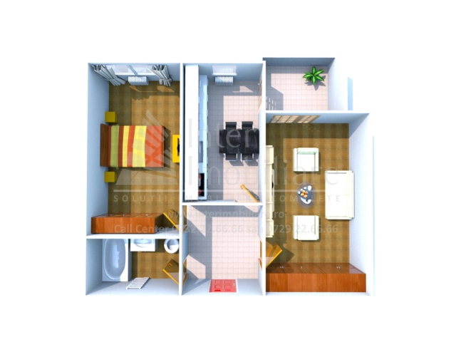Apartament 2 camere - Nicolina