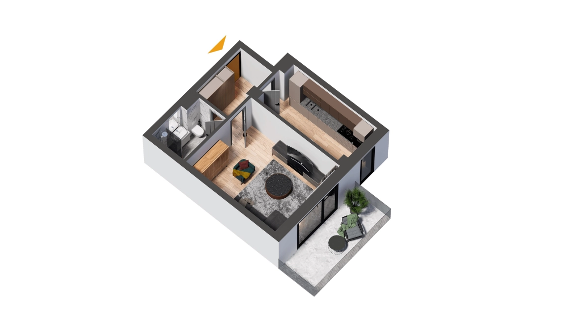 Imagine apartament