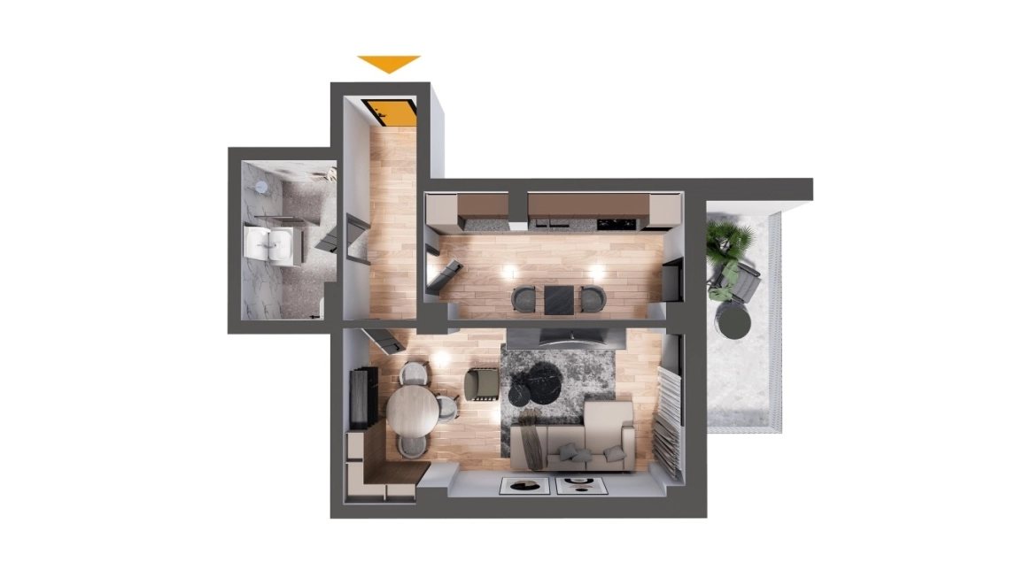 Imagine apartament