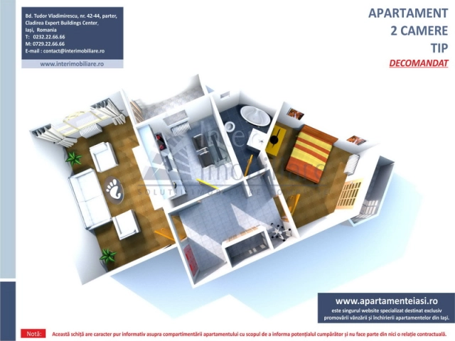 Apartament 2 camere - Nicolina