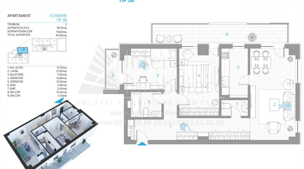 Imagine apartament