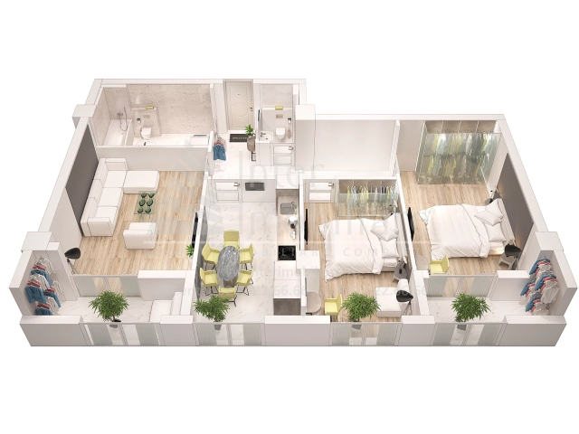 Apartament 3 camere - Frumoasa