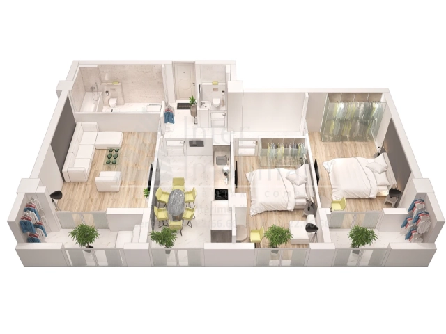Apartament 3 camere - Nicolina