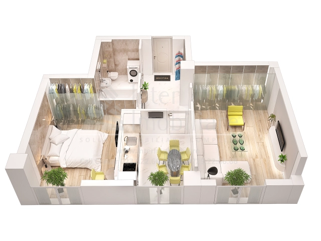 Apartament 2 camere - Frumoasa
