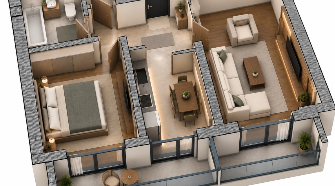 Imagine apartament
