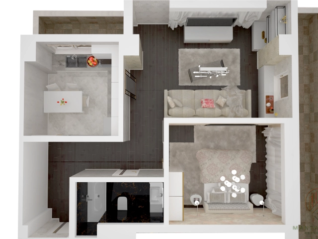 Apartament 2 camere - Nicolina