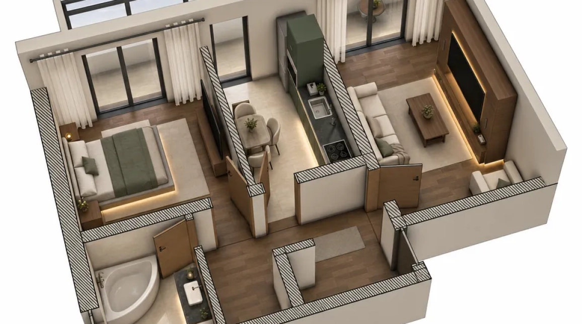 Imagine apartament