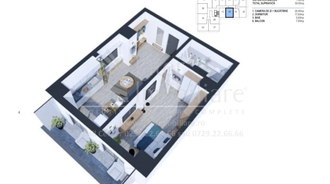 Imagine apartament