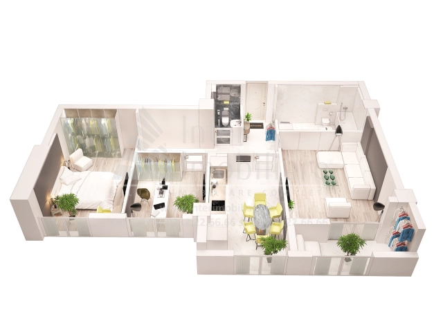 Apartament 3 camere - Frumoasa