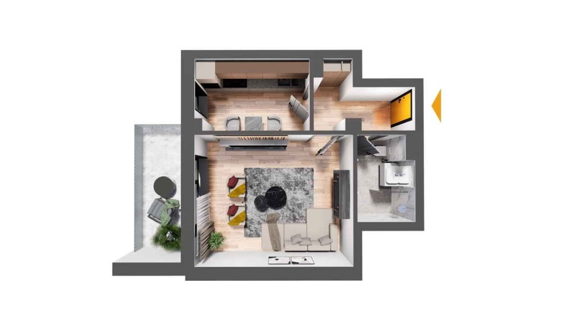 Imagine apartament