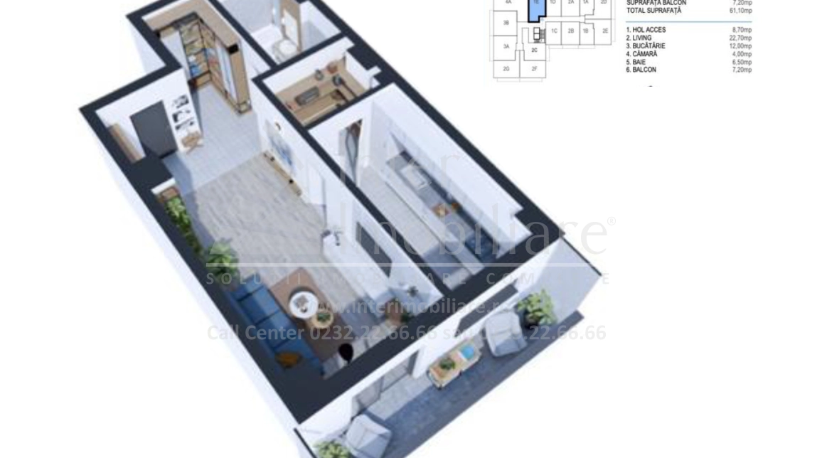 Imagine apartament