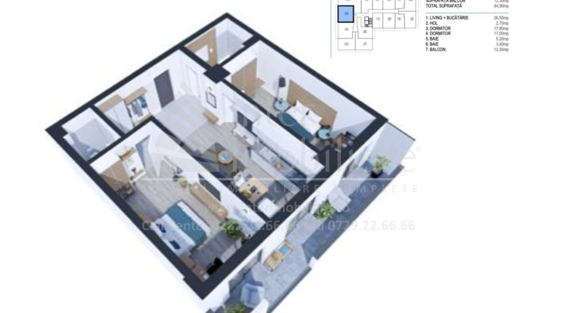 Imagine apartament