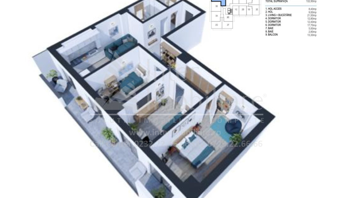 Imagine apartament