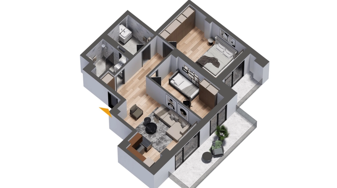 Imagine apartament